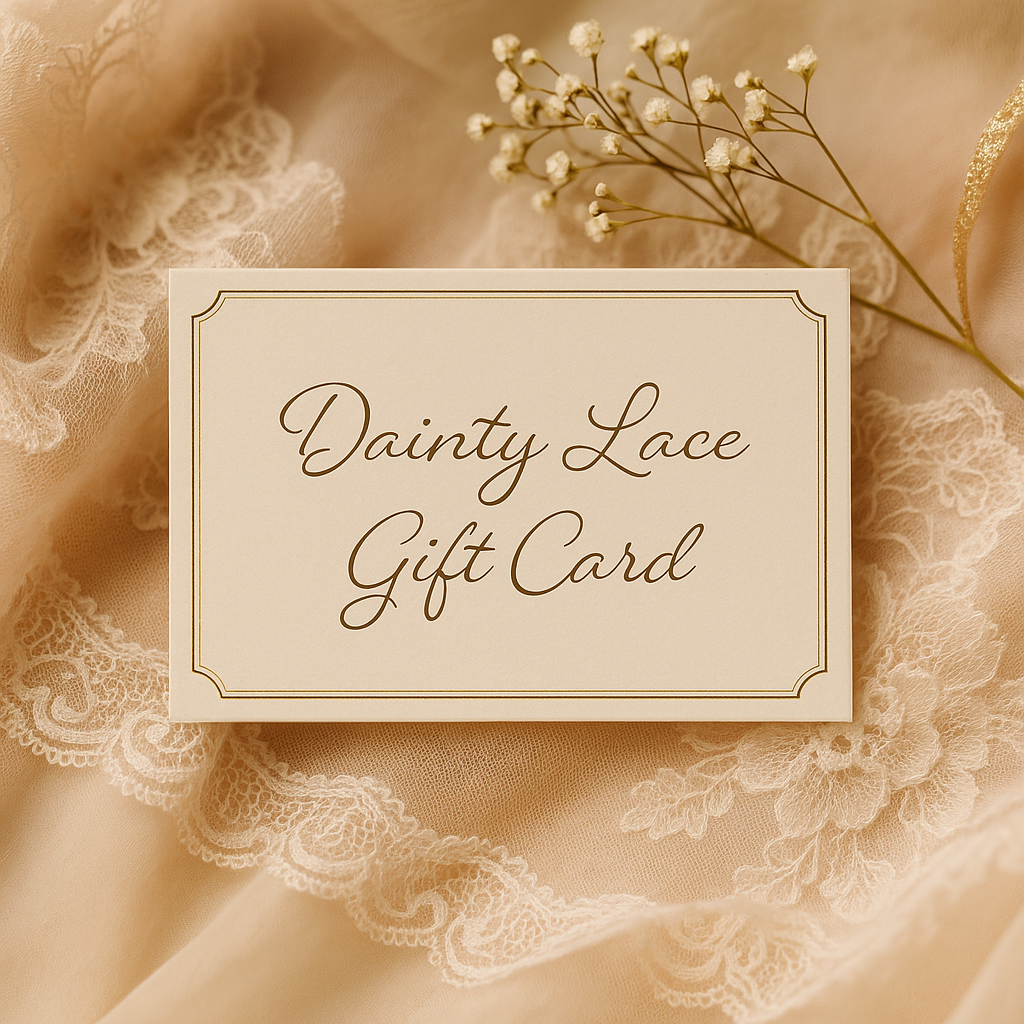 Dainty Lace Gift Card