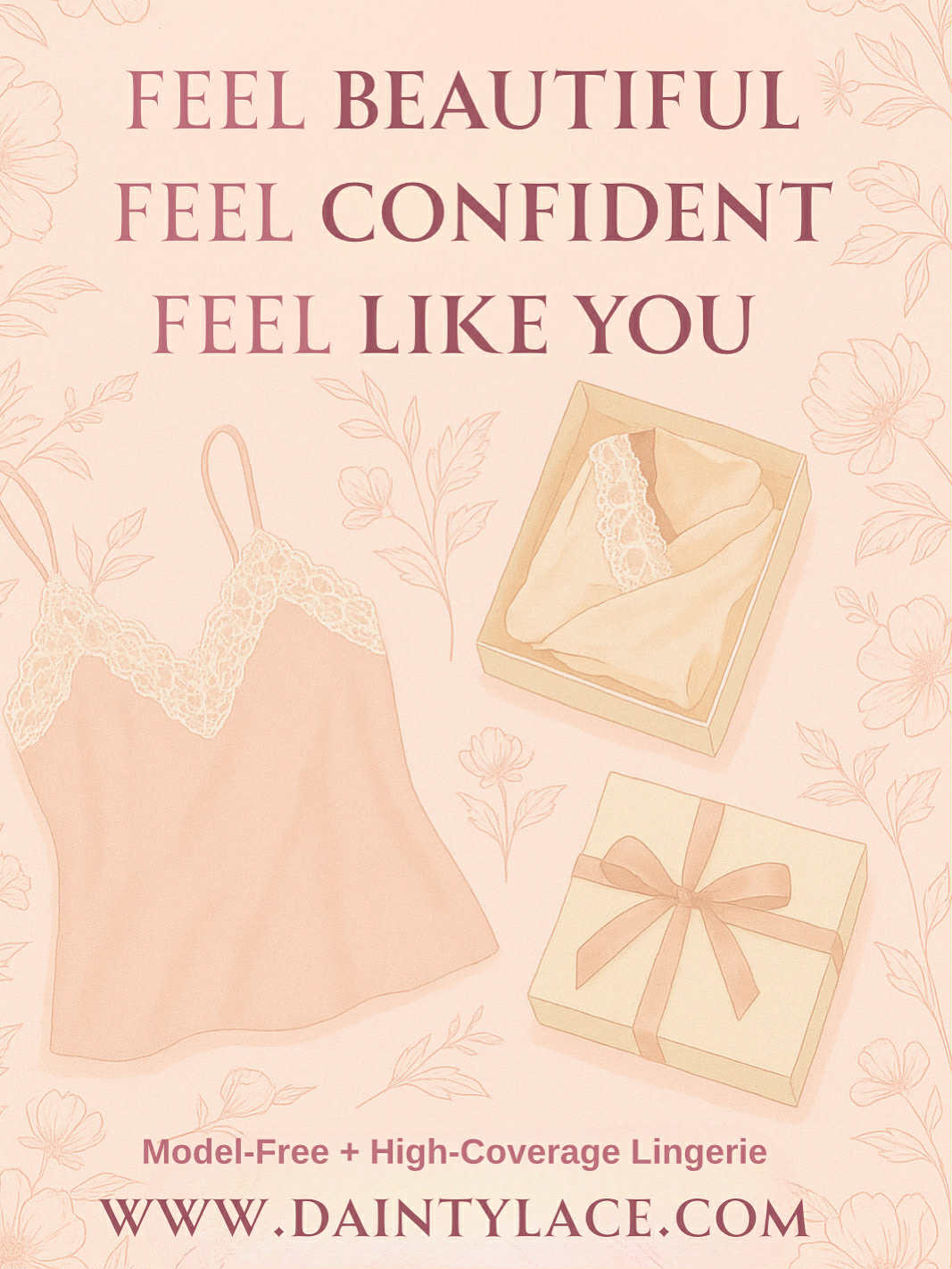 Feel Confident with Dainty Lace